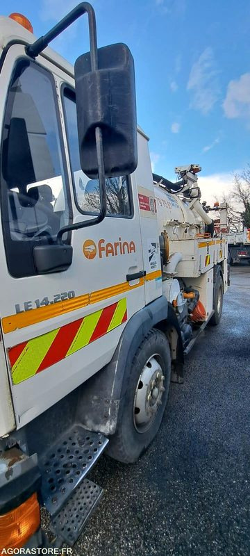 HYDROCUREUR MAN HUWER 13T CS685NG - 2003 / 329 800 KM - Vacuum truck: picture 2 HYDROCUREUR MAN HUWER 13T CS685NG - 2003 / 329 800 KM - Vacuum truck: picture 2