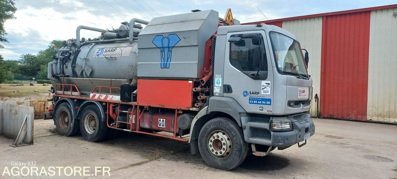 HYDROCUREUR RENAULT HUWER 26T 3979WR71 (vente uniquement Export) - Vacuum truck: picture 4 HYDROCUREUR RENAULT HUWER 26T 3979WR71 (vente uniquement Export) - Vacuum truck: picture 4