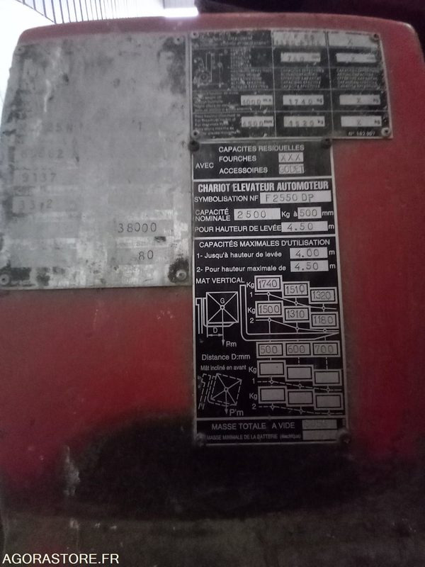 MANITOU MCE25N DIESEL 2000 + GODET - Diesel forklift: picture 5 MANITOU MCE25N DIESEL 2000 + GODET - Diesel forklift: picture 5