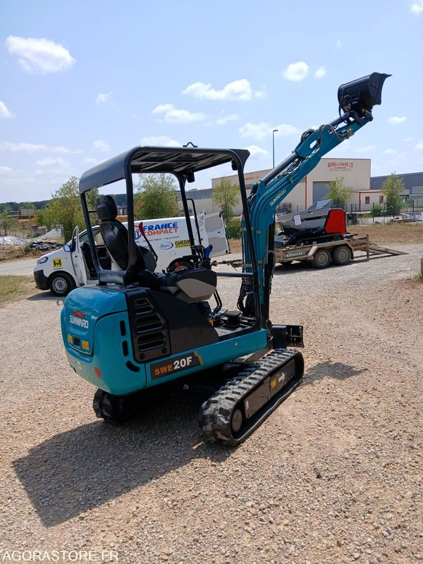 Pelle SUNWARD SWE20F canopy Neuve - Mini excavator: picture 3 Pelle SUNWARD SWE20F canopy Neuve - Mini excavator: picture 3