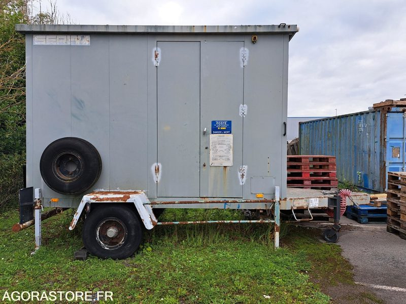 REMORQUE EQUIPEE TRANSFORMATEUR - Construction equipment, Trailer: picture 1 REMORQUE EQUIPEE TRANSFORMATEUR - Construction equipment, Trailer: picture 1