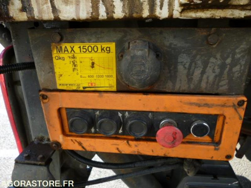 Tipper RENAULT MIDLUM 220 DCI BENNE HAYON 174900kms 2003: picture 12 Tipper RENAULT MIDLUM 220 DCI BENNE HAYON 174900kms 2003: picture 12