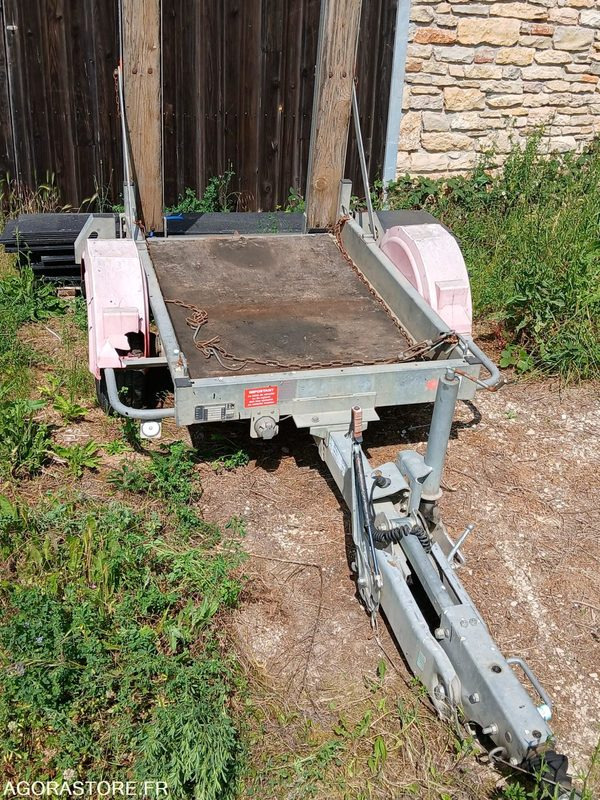 Remorque PORTE ROULEAU HUBIERE - Plant trailer: picture 1 Remorque PORTE ROULEAU HUBIERE - Plant trailer: picture 1