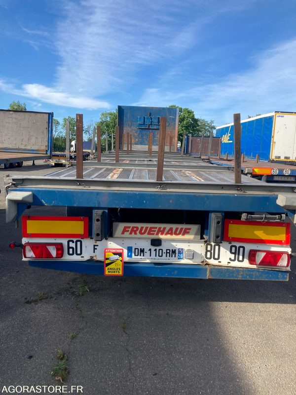 Semi-remorque Plateau City FRUEHAUF - 2014 (30281) - Dropside/ Flatbed semi-trailer: picture 1 Semi-remorque Plateau City FRUEHAUF - 2014 (30281) - Dropside/ Flatbed semi-trailer: picture 1
