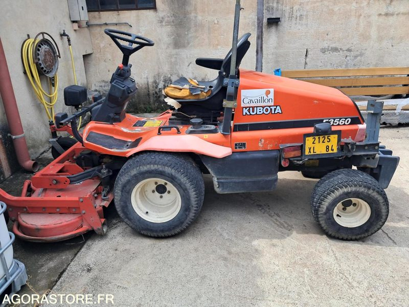 TONDEUSE AUTOPORTEE FRONTALE F3560 KUBOTA - Lawn mower: picture 1 TONDEUSE AUTOPORTEE FRONTALE F3560 KUBOTA - Lawn mower: picture 1