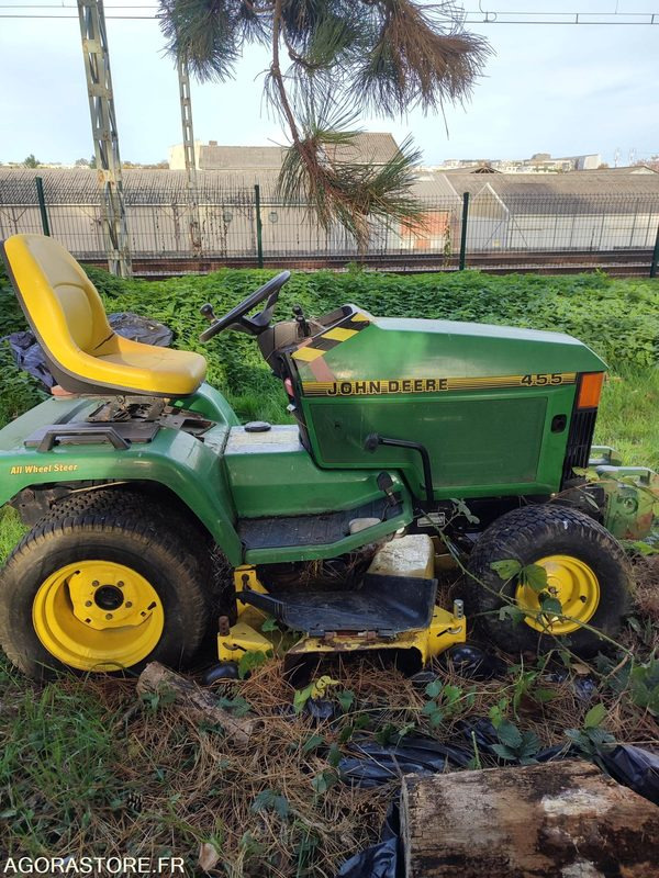 TRACTEUR TONDEUSE JOHN DEERE 455 - Lawn mower: picture 2 TRACTEUR TONDEUSE JOHN DEERE 455 - Lawn mower: picture 2