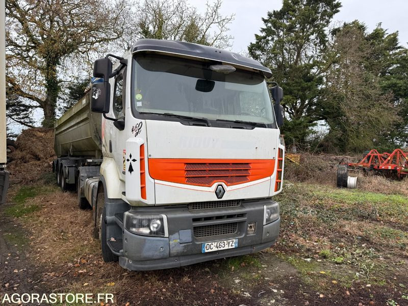 TRACTEUR RENAULT PREMIUM 460 DXI - GROUPE HYDRAULIQUE HYVA - 452000KM - 2014 - Tractor unit: picture 1 TRACTEUR RENAULT PREMIUM 460 DXI - GROUPE HYDRAULIQUE HYVA - 452000KM - 2014 - Tractor unit: picture 1
