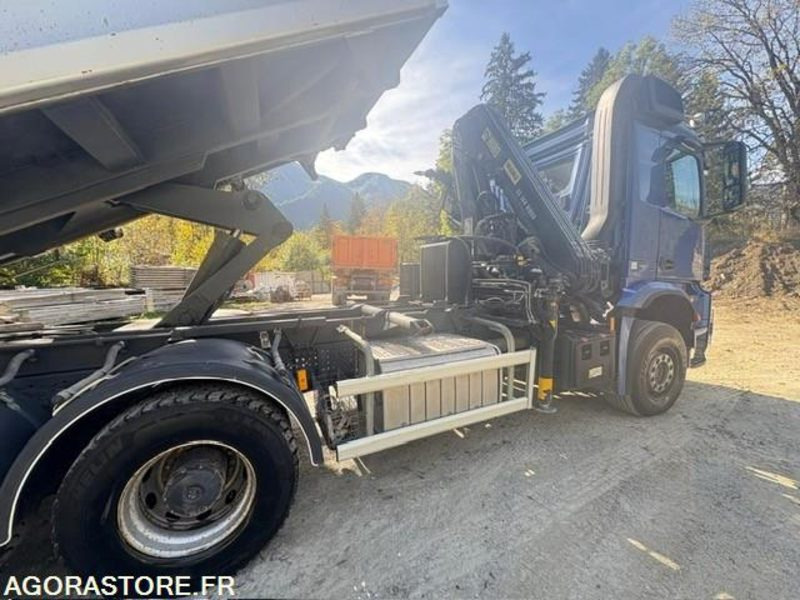 CAMION 6X4 TRI-BENNE +GRUE MERCEDES AROCS 2640 2014 190 000 KM - Truck: picture 3 CAMION 6X4 TRI-BENNE +GRUE MERCEDES AROCS 2640 2014 190 000 KM - Truck: picture 3