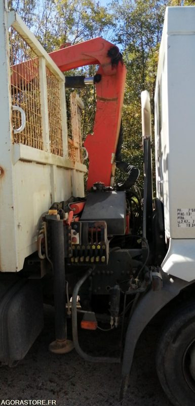 Truck Camion benne avec grue: picture 11