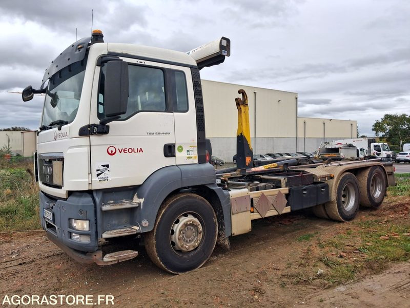 R52001 - PORTEUR MAN POLYBENNE - 6x2 - BRAS GUIMA PALFINGER - 2011 - 482283 KM - Truck: picture 1 R52001 - PORTEUR MAN POLYBENNE - 6x2 - BRAS GUIMA PALFINGER - 2011 - 482283 KM - Truck: picture 1