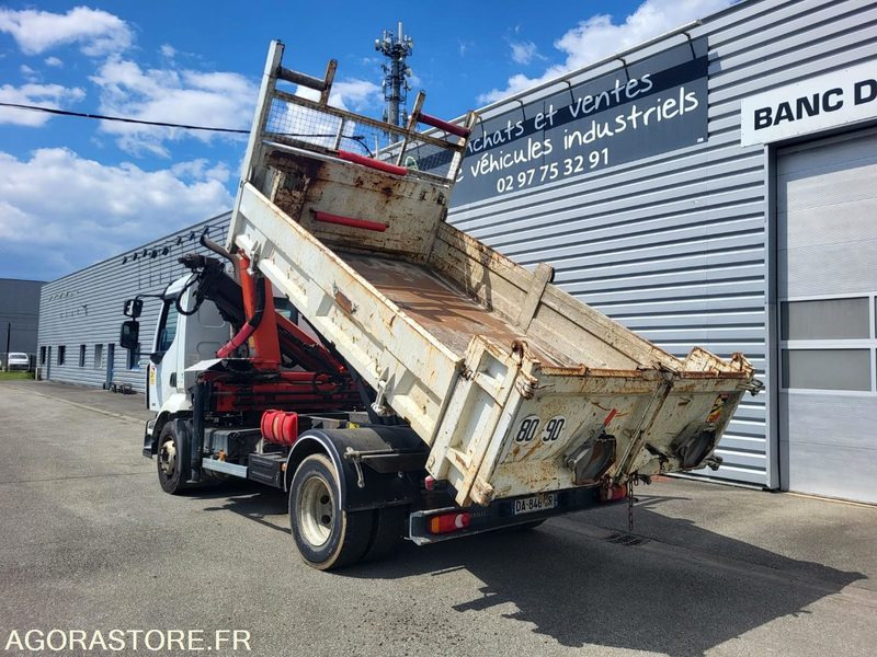 RENAULT MIDLUM 220 DXI - GRUE PALFINGER PK 10000 - BENNE - 2007 - 48000 KM - Truck: picture 5 RENAULT MIDLUM 220 DXI - GRUE PALFINGER PK 10000 - BENNE - 2007 - 48000 KM - Truck: picture 5