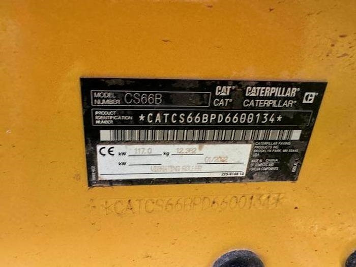CAT CS 66B - Compactor: picture 2 CAT CS 66B - Compactor: picture 2
