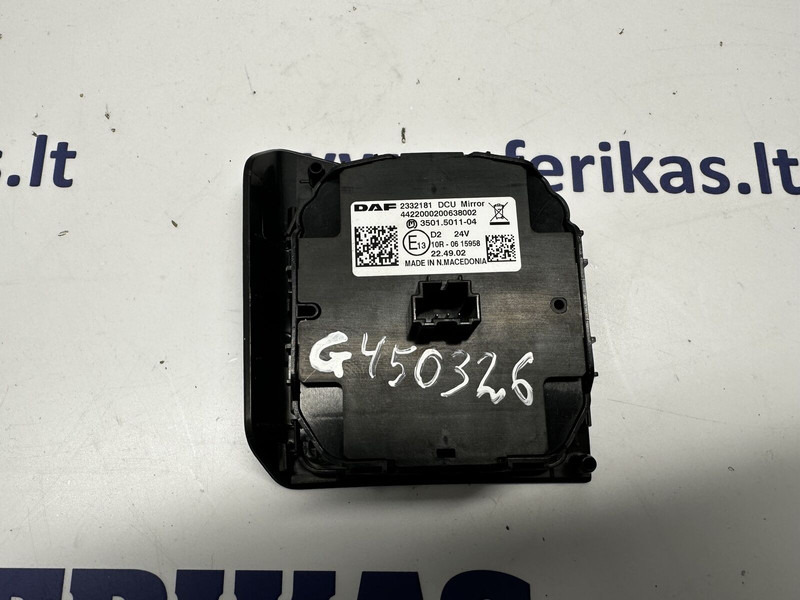 DAF windows and door lock switch - Dashboard for Truck: picture 2 DAF windows and door lock switch - Dashboard for Truck: picture 2