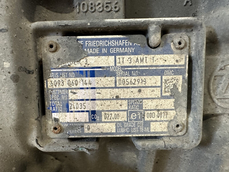 Gearbox for Truck Iveco 12TX2011TO: picture 10