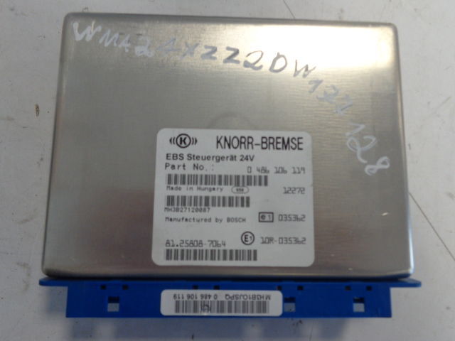 KNORR-BREMSE EBS control unit ( WORLDWIDE DELIVERY ) - ECU for Truck: picture 1 KNORR-BREMSE EBS control unit ( WORLDWIDE DELIVERY ) - ECU for Truck: picture 1