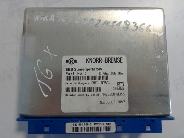 MAN EBS (WORLDWIDE DELIVERY) - ECU for Truck: picture 1 MAN EBS (WORLDWIDE DELIVERY) - ECU for Truck: picture 1