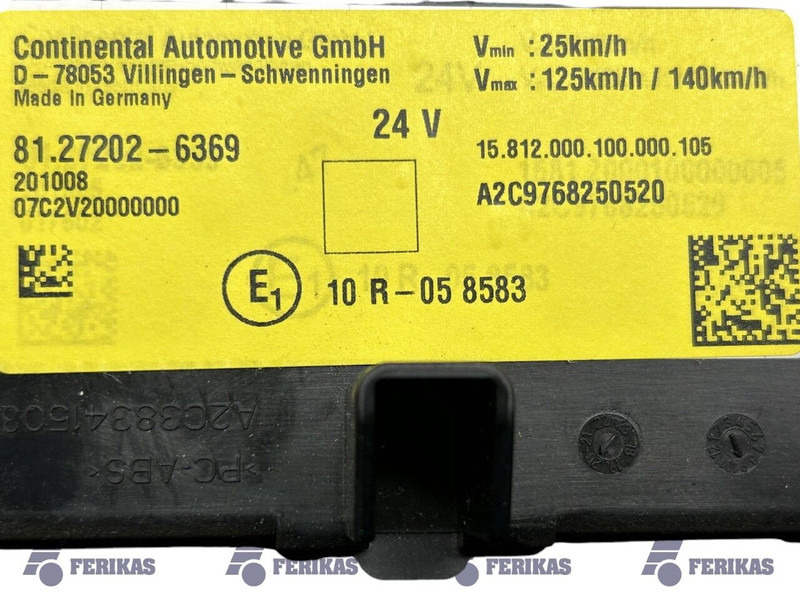 MAN LED - Dashboard for Truck: picture 4 MAN LED - Dashboard for Truck: picture 4