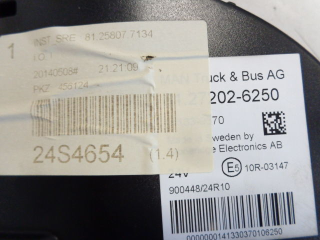 MAN TGX - Dashboard for Truck: picture 4 MAN TGX - Dashboard for Truck: picture 4