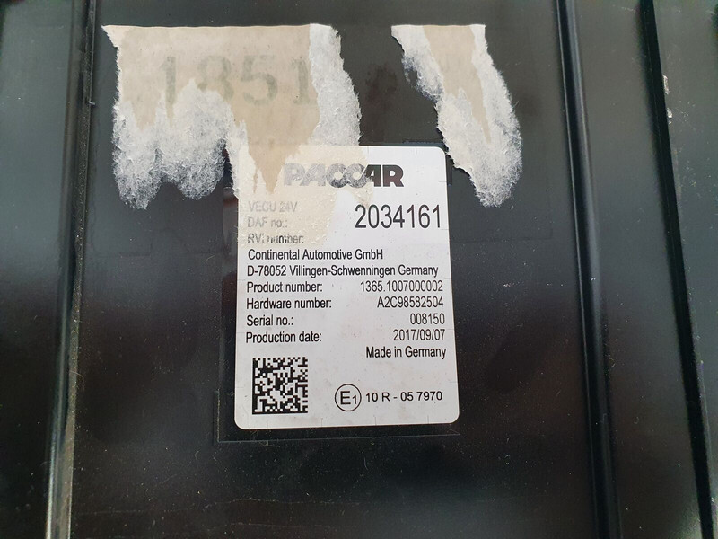 PACCAR VECU - ECU for Truck: picture 2 PACCAR VECU - ECU for Truck: picture 2