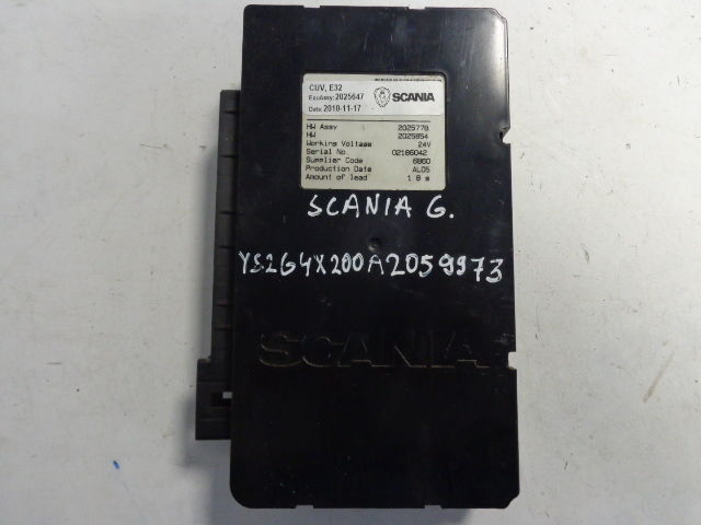 Scania CUV E32 control unit ( WORLDWIDE DELIV - ECU for Truck: picture 1 Scania CUV E32 control unit ( WORLDWIDE DELIV - ECU for Truck: picture 1