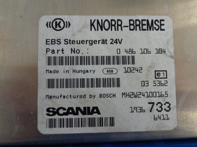 Scania EBS - ECU for Truck: picture 2 Scania EBS - ECU for Truck: picture 2