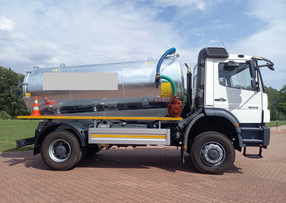 Mercedes-Benz AXOR 1829 4X4 4 WD ALLOARD - Tanker truck: picture 1 Mercedes-Benz AXOR 1829 4X4 4 WD ALLOARD - Tanker truck: picture 1