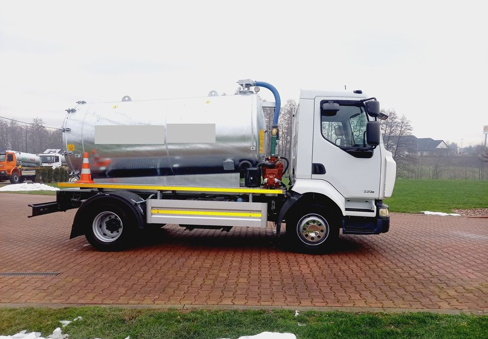 Renault MIDLUM 220 DXI EURO 5 ASENIZACJA 7000 LITRÓW ASENIZACYJNY BECZKA - Tanker truck: picture 1 Renault MIDLUM 220 DXI EURO 5 ASENIZACJA 7000 LITRÓW ASENIZACYJNY BECZKA - Tanker truck: picture 1