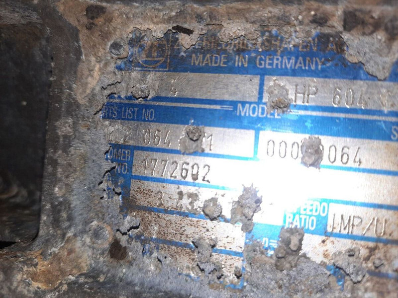 Gearbox Iveco ZF 6HP604C Cursor 8. 6HP594C: picture 11