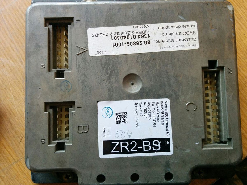 MAN ZR2-BS - VDO D78052 VS - ECU: picture 5 MAN ZR2-BS - VDO D78052 VS - ECU: picture 5
