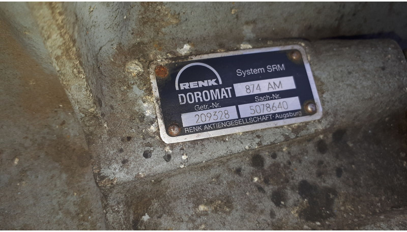 Mercedes-Benz Doromat 874 AM .W4B 110\3 G4-130. - Gearbox: picture 3 Mercedes-Benz Doromat 874 AM .W4B 110\3 G4-130. - Gearbox: picture 3