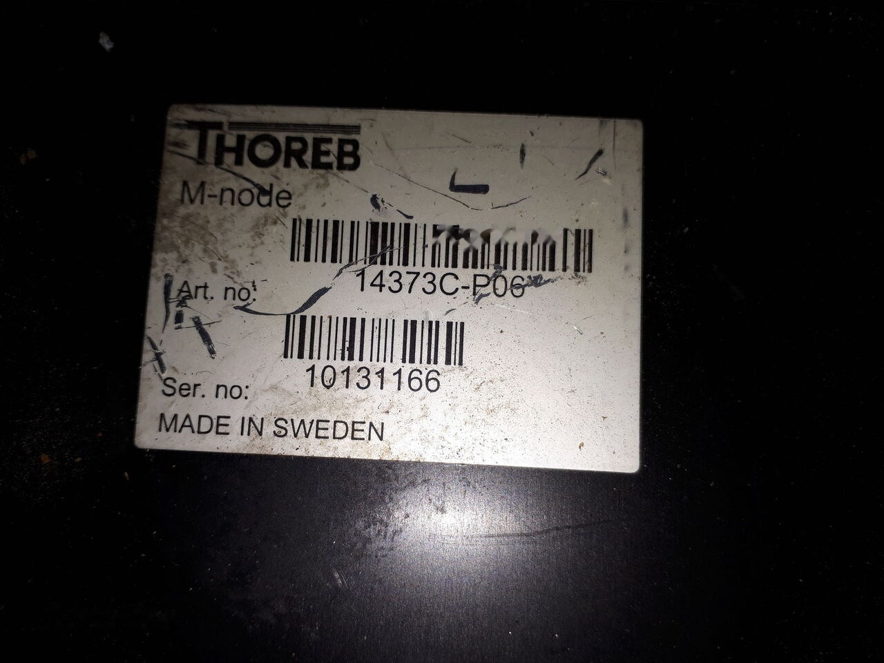 Volvo THOREB NODE/ Scania Volvo Scania - ECU for Bus: picture 2 Volvo THOREB NODE/ Scania Volvo Scania - ECU for Bus: picture 2