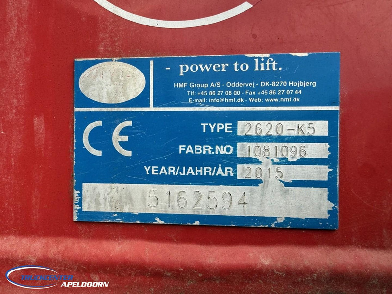 HMF 2620 K5 Afstandsbediening, 2x Extra functie - Truck mounted crane: picture 5 HMF 2620 K5 Afstandsbediening, 2x Extra functie - Truck mounted crane: picture 5