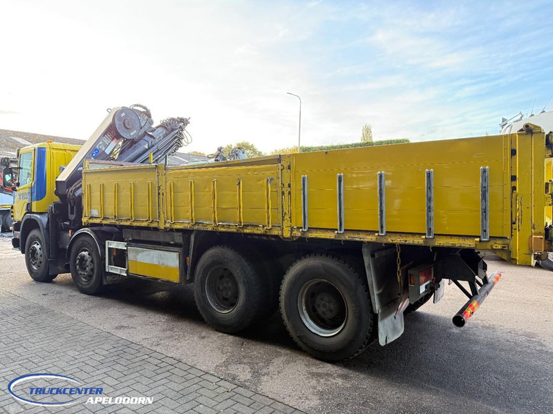 Scania P124-420 8x4 Naafreductie, Bladgeveerd, Handgeschakeld, HIAB 322 E5 - Tipper, Crane truck: picture 4 Scania P124-420 8x4 Naafreductie, Bladgeveerd, Handgeschakeld, HIAB 322 E5 - Tipper, Crane truck: picture 4