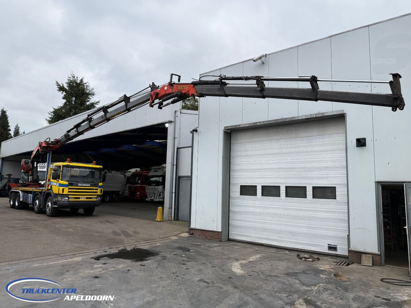 Scania P124-420 Palfinger PK 66000 + Jib, 8x4 Naafreductie, Bladgeveerd, Handgeschakeld - Crane truck: picture 1 Scania P124-420 Palfinger PK 66000 + Jib, 8x4 Naafreductie, Bladgeveerd, Handgeschakeld - Crane truck: picture 1