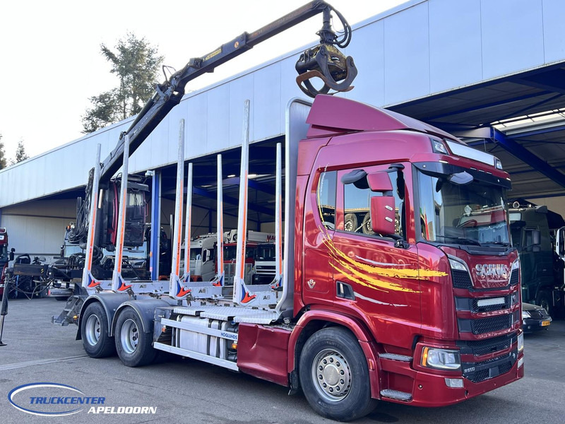 Scania R650 V8 NGS 6x4, Retarder, Jonsered ('18) - Timber truck, Crane truck: picture 1 Scania R650 V8 NGS 6x4, Retarder, Jonsered ('18) - Timber truck, Crane truck: picture 1