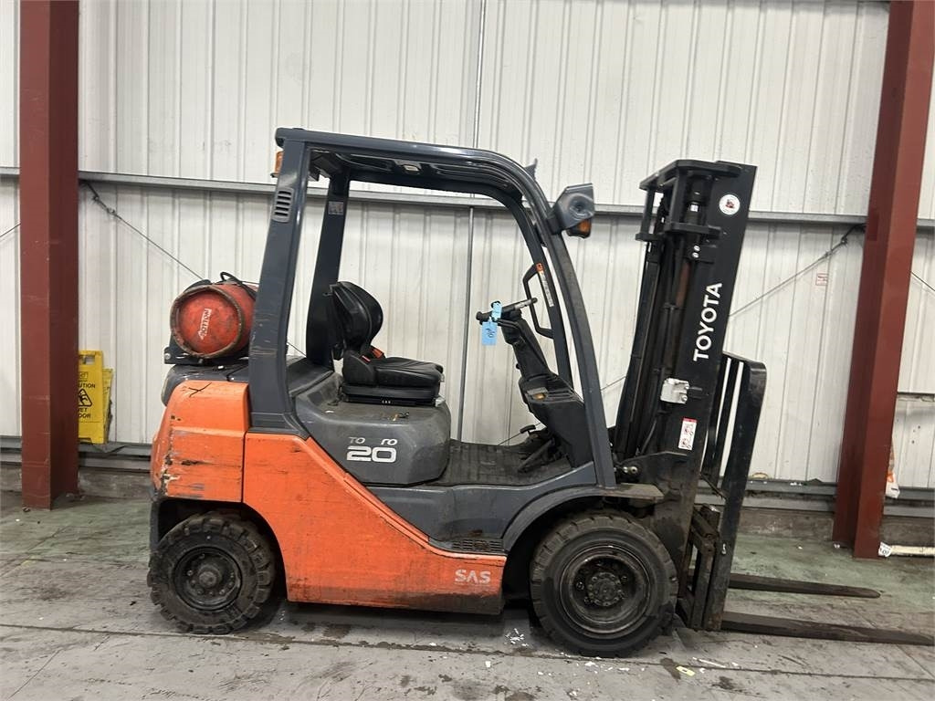 Toyota 02-8FGF20 - LPG forklift: picture 5 Toyota 02-8FGF20 - LPG forklift: picture 5