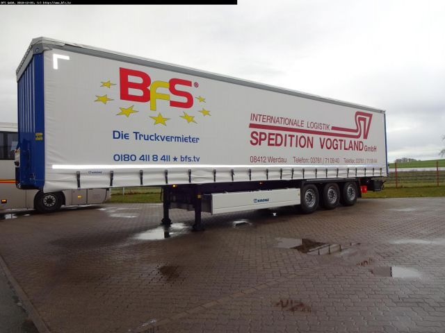 Krone Sattelauflieger SDP 27 eLB4-CS Krone, Schiebever - Curtainsider semi-trailer: picture 1 Krone Sattelauflieger SDP 27 eLB4-CS Krone, Schiebever - Curtainsider semi-trailer: picture 1