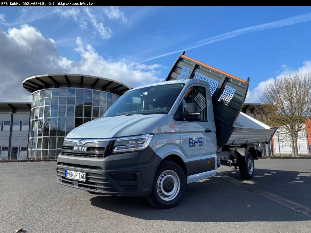 MAN TGE 3.180 4x2 F SB Dreiseitenkipper - Tipper van: picture 1 MAN TGE 3.180 4x2 F SB Dreiseitenkipper - Tipper van: picture 1