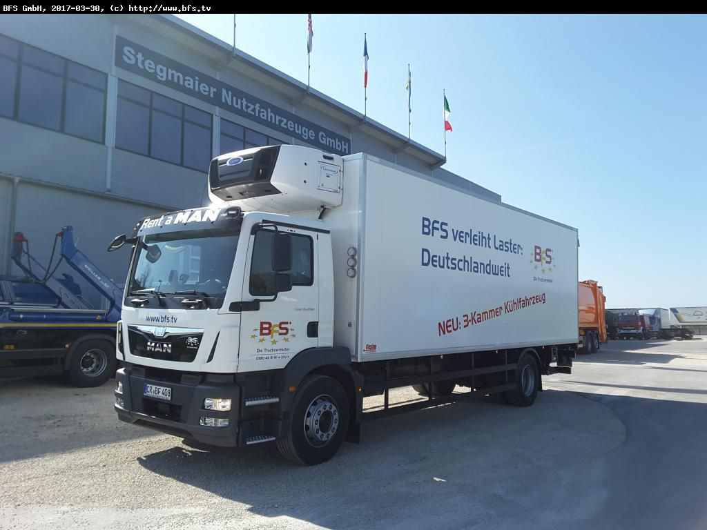 MAN TGM 18.290 4x2 LL Carrier Supra 1250MT, Längs!, MAN TGM 18.290 4x2 LL Carrier Supra 1250MT, Längs!, - Refrigerated truck: picture 1 MAN TGM 18.290 4x2 LL Carrier Supra 1250MT, Längs!, MAN TGM 18.290 4x2 LL Carrier Supra 1250MT, Längs!, - Refrigerated truck: picture 1