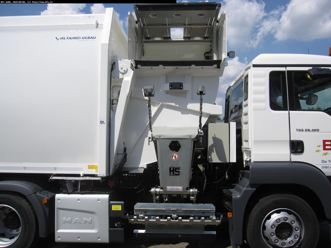 MAN TGS 26.320 6x2-4 LL HS SL Speedline 27 PPK - ViS - Refuse truck: picture 2 MAN TGS 26.320 6x2-4 LL HS SL Speedline 27 PPK - ViS - Refuse truck: picture 2