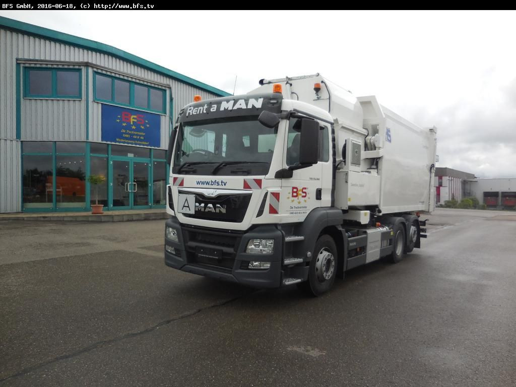 MAN TGS 26.360 6x2-2 LL HS SL Speedline 29 PPK - Refuse truck: picture 1 MAN TGS 26.360 6x2-2 LL HS SL Speedline 29 PPK - Refuse truck: picture 1