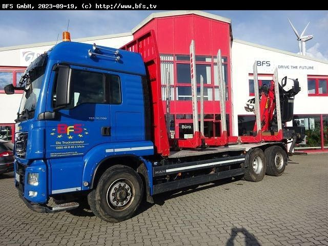 MAN TGS 26.500 6x4H-4BL Kurzholz - Timber truck: picture 2 MAN TGS 26.500 6x4H-4BL Kurzholz - Timber truck: picture 2