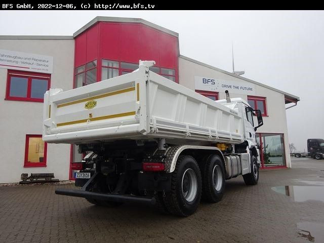 MAN TGS (TG3) 33.470 6x6 H BL 6x6H, Anh.-kipphydraul - Tipper: picture 3 MAN TGS (TG3) 33.470 6x6 H BL 6x6H, Anh.-kipphydraul - Tipper: picture 3