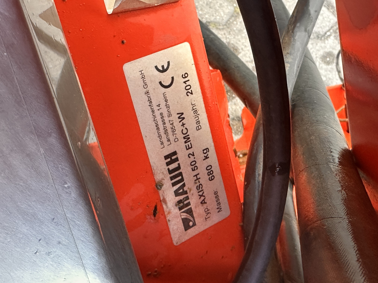 RAUCH AXIS-H 50.2 EMC+W VariSpread Dynamic GPS CCI 1200 IsoBus - Fertilizer spreader: picture 5 RAUCH AXIS-H 50.2 EMC+W VariSpread Dynamic GPS CCI 1200 IsoBus - Fertilizer spreader: picture 5