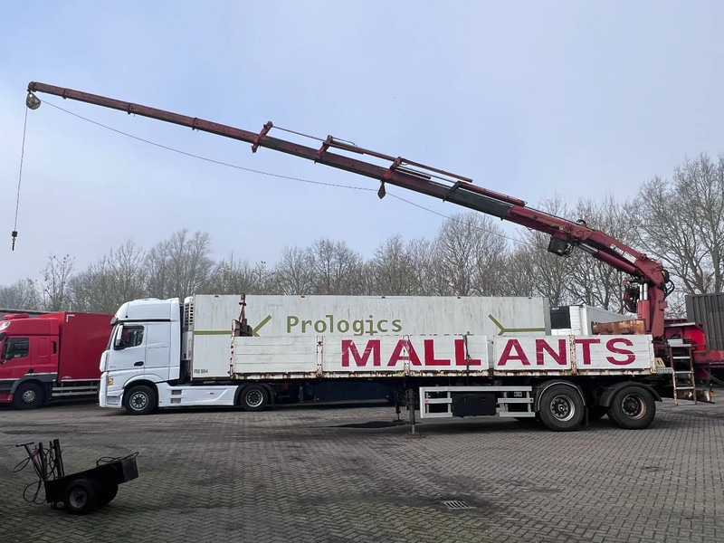 ATM 2 AS + HIAB 300-4 + WINCH - Dropside/ Flatbed semi-trailer: picture 2 ATM 2 AS + HIAB 300-4 + WINCH - Dropside/ Flatbed semi-trailer: picture 2