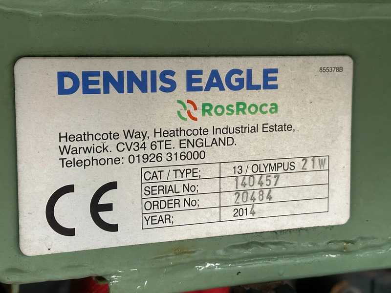 Refuse truck DAF CF 290 DAF CF 290 6X2 DENNIS EAGLE EURO 6 + WEIGHING SYSTEM: picture 6