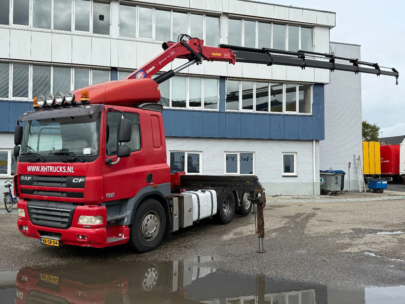 DAF CF 85.410 6X2 EURO 5 + HMF 3000K6 + REMOTE CONTROL - Crane truck: picture 1 DAF CF 85.410 6X2 EURO 5 + HMF 3000K6 + REMOTE CONTROL - Crane truck: picture 1