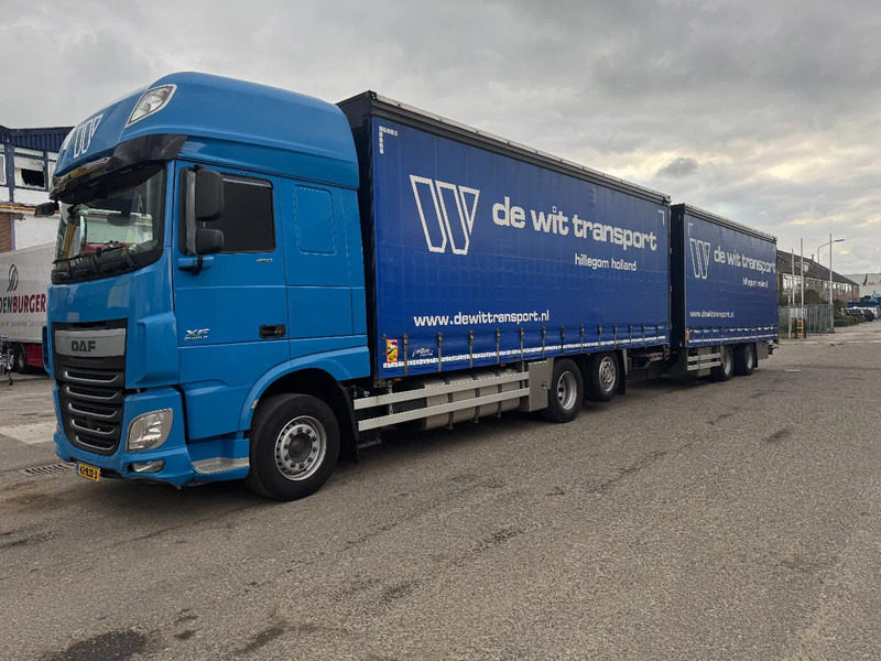 DAF XF 460 6X2 EURO 6 + FLOOR HANGER MOT 07-2026 - Curtain side truck: picture 1 DAF XF 460 6X2 EURO 6 + FLOOR HANGER MOT 07-2026 - Curtain side truck: picture 1