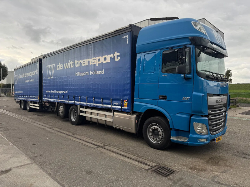 DAF XF 460 6X2 EURO 6 + FLOOR HANGER MOT 07-2026 - Curtain side truck: picture 3 DAF XF 460 6X2 EURO 6 + FLOOR HANGER MOT 07-2026 - Curtain side truck: picture 3