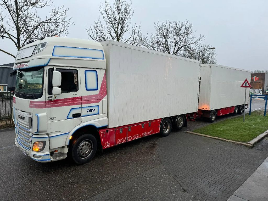 DAF XF 510 6X2 + KELBERG HANGER EURO 6 ZEPRO + REMOT - Box truck: picture 1 DAF XF 510 6X2 + KELBERG HANGER EURO 6 ZEPRO + REMOT - Box truck: picture 1